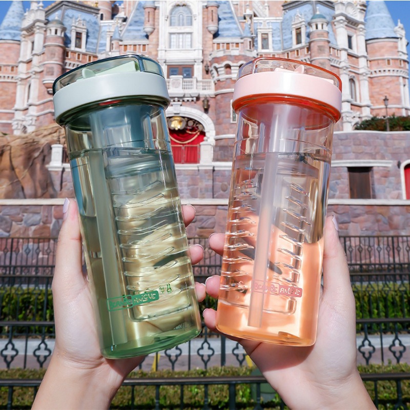 2021 New Beanbeanlove Side Drink Cup with Straw Creative Fru...