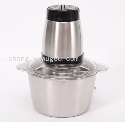 Electric Meat Grinder Household Multi-Function Food Processor Mixer Stuffing Mincing Machine Meshed Garlic Device Pepper Grinder