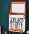 Cosmetics Storage Box with Mirror