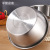 Factory Wholesale Thickened 304 Stainless Steel Basin Seasoning Jar Kitchen Large Size Washing Basin Egg Pots Dough Basin Soup Plate