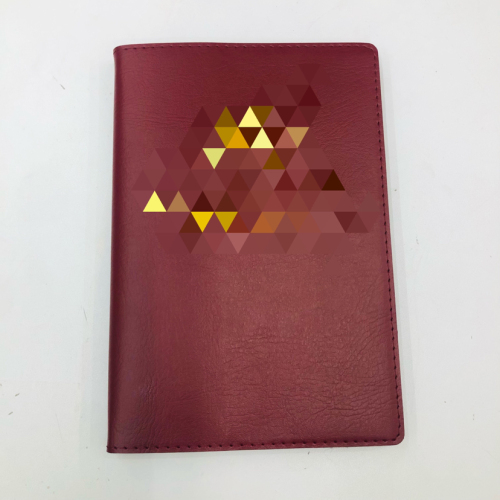 A5 Learning Notebook Cover Can Be Customized Logo Purplish Red Core Book B5 and Other Size Customization