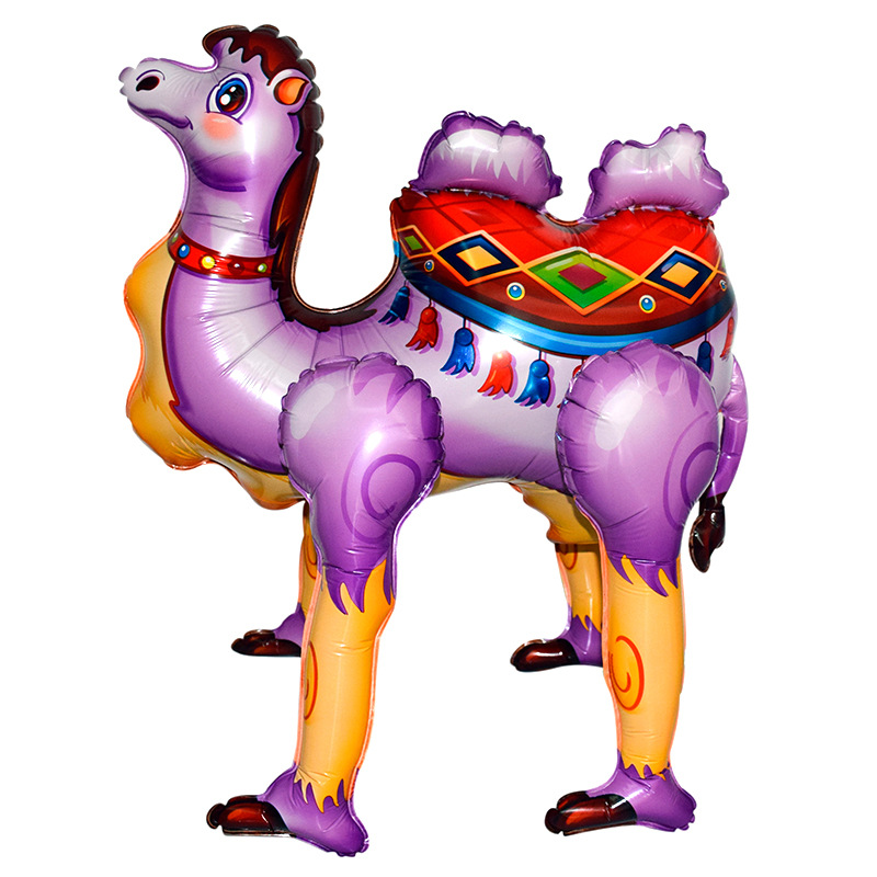 New Three-Dimensional Camel Balloon Cartoon Animal Aluminum ...