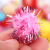 Children's Creative DIY Handmade Gold Leaf Pompons Mixed High Elastic Color Small Fur Ball Size Mixed Ornament Material