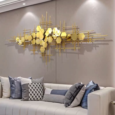 Supply Modern Light Luxury Wall Decorations Living Room Wall
