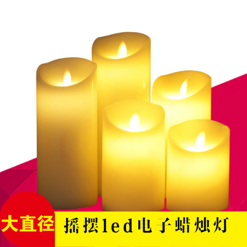 electronic candle simulation candle creative proposal birthday wedding confession remote control led candle light site layout