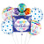 Amazon Hot Sale Happy Birthday Aluminum Foil Balloon Set Party Supplies Arrangement Aluminum Foil Balloon Factory Direct Sales