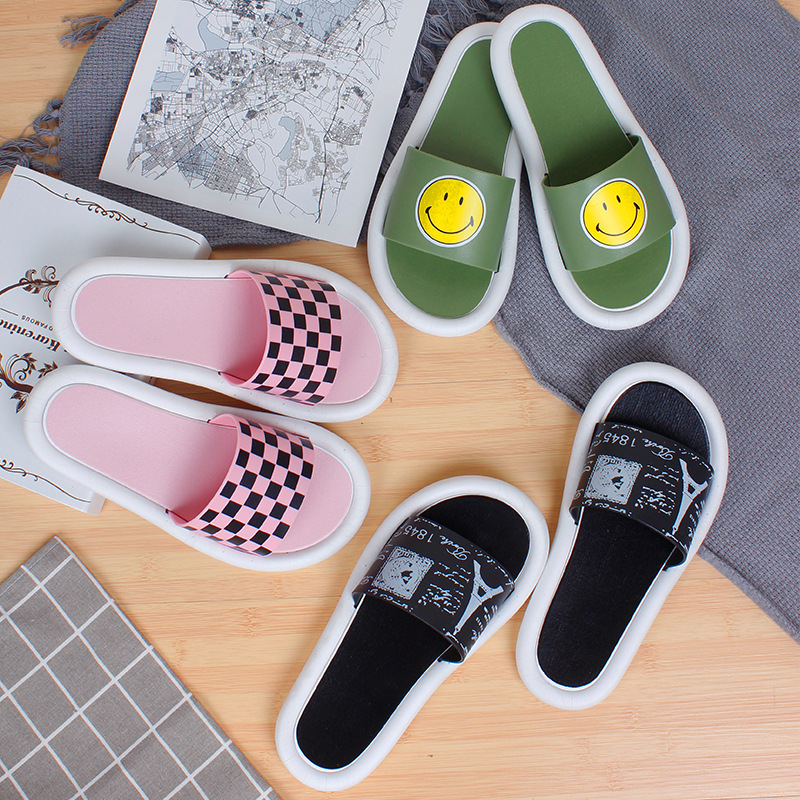 2020 Summer New Slippers Women's Outdoor Mesh Couple Tower S...