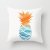 New Pillow Removable and Washable Fashion Flower and Leaf Pattern Short Plush Square Cushion Sofa Cushion Cover Waist Pillow