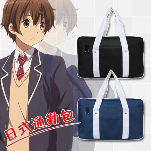 Secondary Japanese Anime Japanese JK Uniform Commuter Student Satchel Backpack College Cos Shoulder Bag Handbag