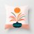 New Pillow Removable and Washable Fashion Flower and Leaf Pattern Short Plush Square Cushion Sofa Cushion Cover Waist Pillow