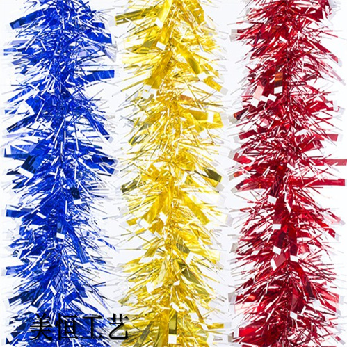 Rain Silk Door Curtain Color Strip Christmas Color Strip door Curtain Christmas Decoration Wedding Festival Supplies