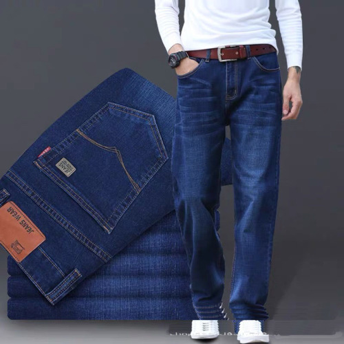 Factory Wholesale Popular Straight Men‘s Jeans Foreign Trade Fashion Business Jeans Men‘s Clothing fashion Boutique