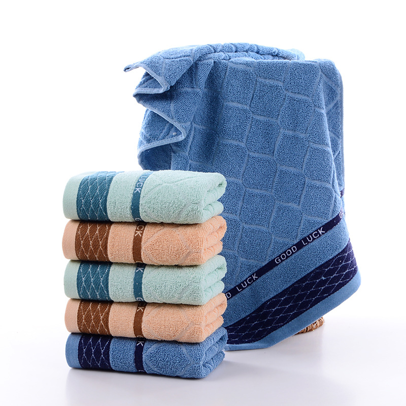 Factory Wholesale Supply Household Towels Not Easy to Lint Men and Women Cotton Wipe Face Washing Ex