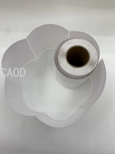 Caod Three-Proof Thermosensitive Paper Label 100*100 Logistics Express Face Sheet Adhesive Sticker Thermal Paper Roll Coated Paper