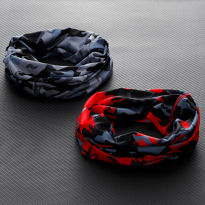 Outdoor Ice Silk Scarf Neckerchief Cover Men and Women Sun Protection Sports Riding Magic Face Towel