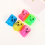 Children's Spring Toy Cartoon Smiley Ring Elastic Pull Ring Magic Ring Nostalgic Jenga Creative Game Props