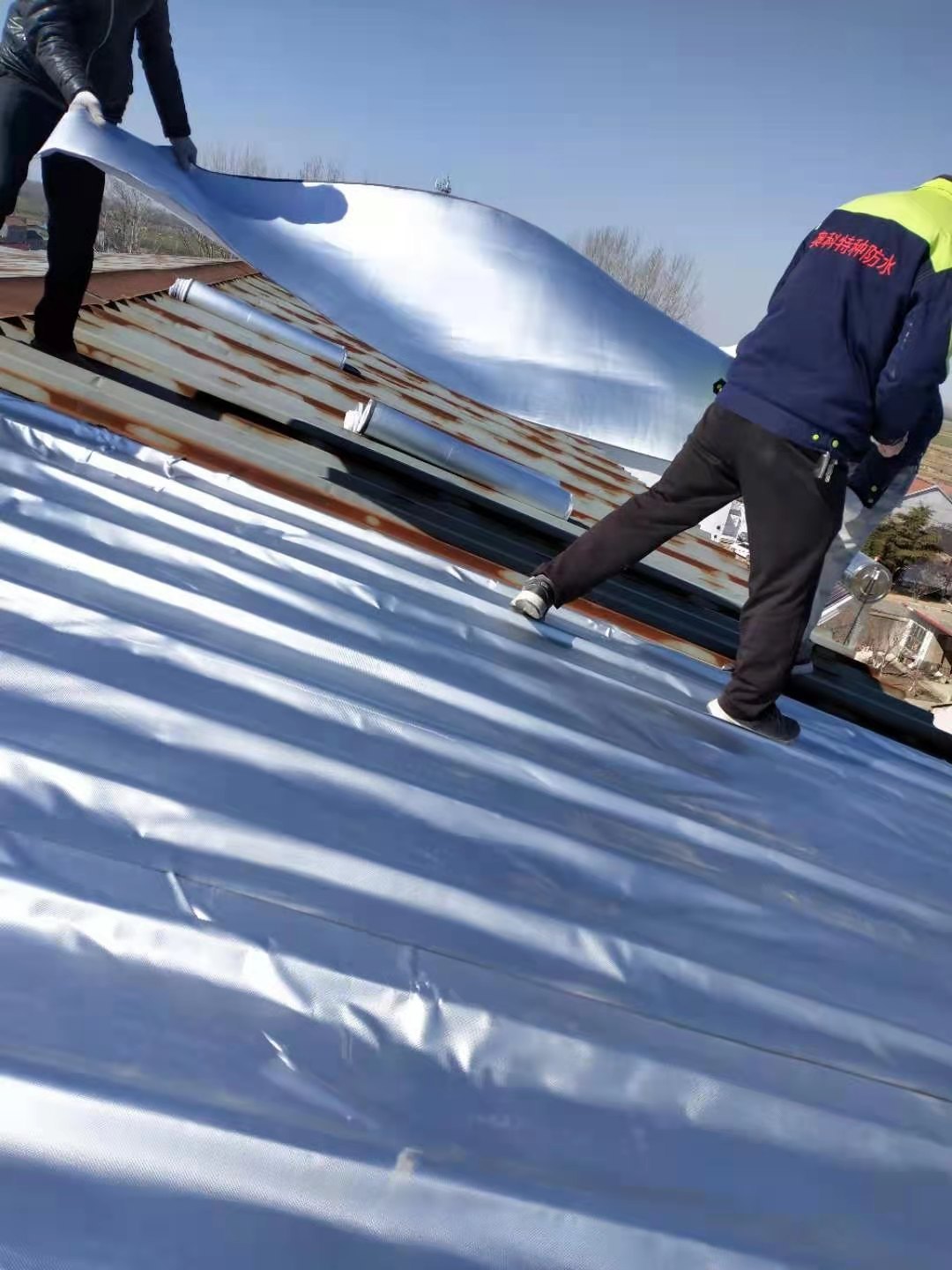 铝胶自粘丁基瓦面 纳米隔热防水毯 铝箔自粘 厂家直销 质优价廉_奥科