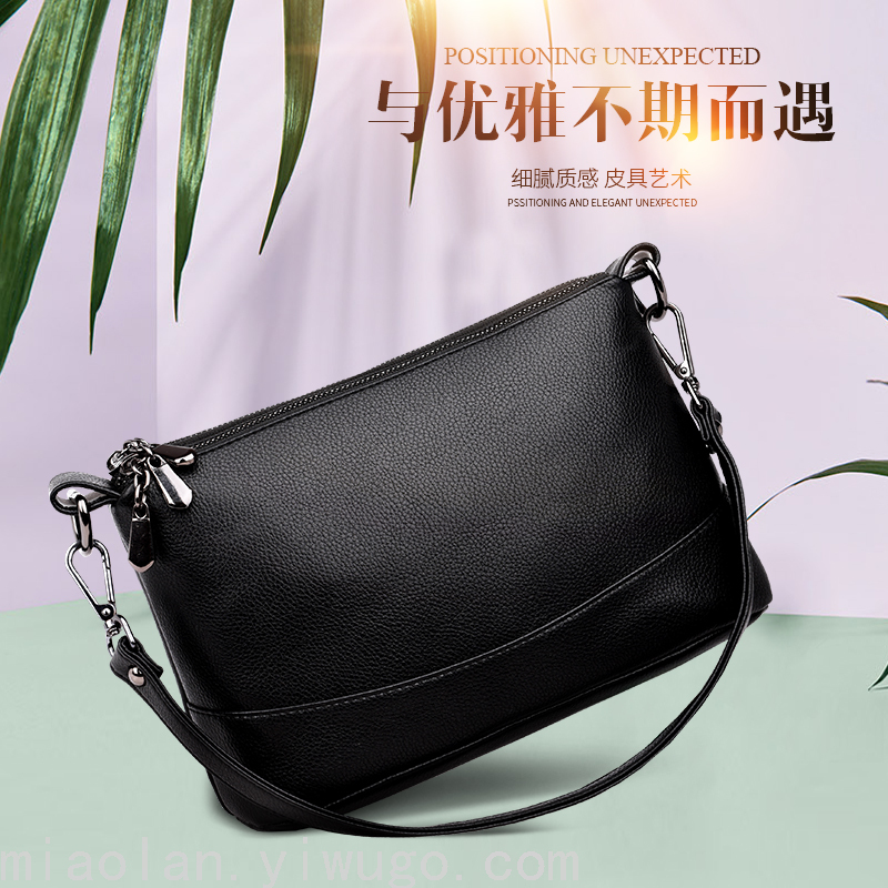 Bag 2021 New Fashion All-Match Multi-Layer Multi-Zipper Sho...