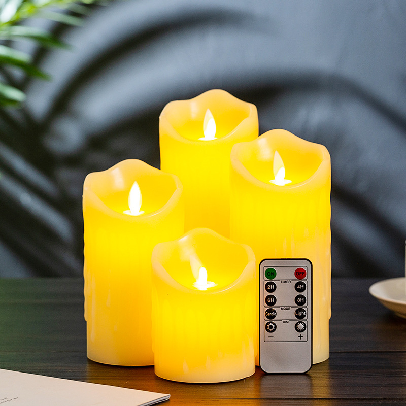 Tears Swing Electronic Candle Remote Control Candle Simulation Paraffin Wedding Bar Leisure Occasion