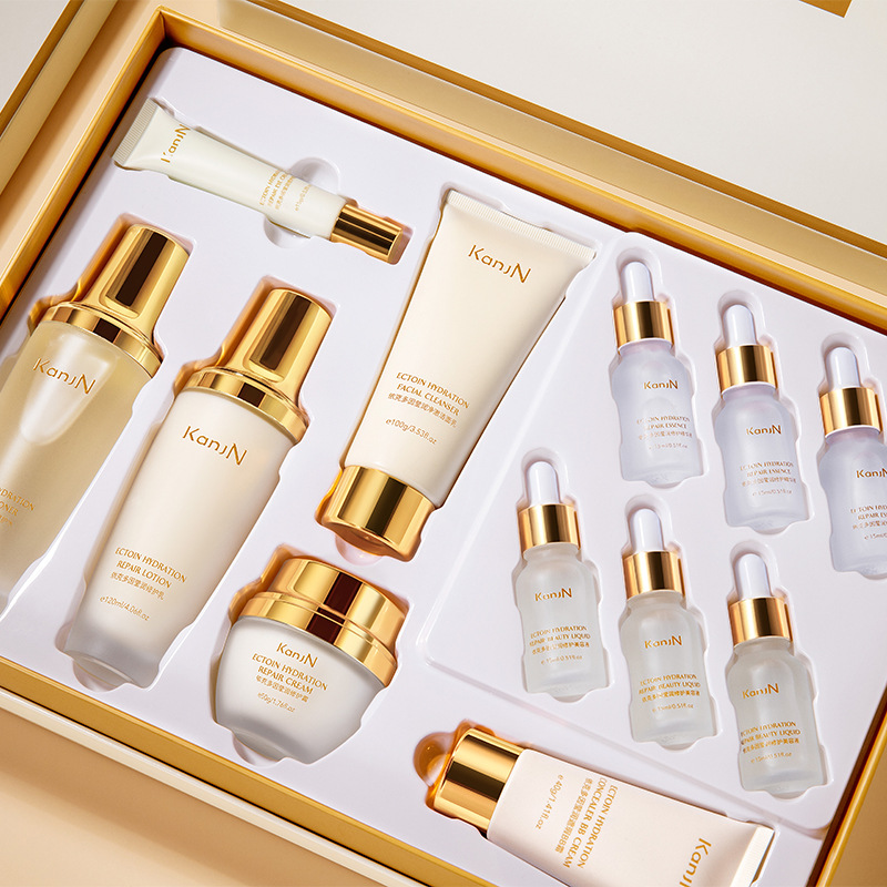 Eva Han Yikeduo 12-Piece Moisturizing Facial Care for Skin C...