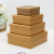 In Stock Wholesale Simple Universal Gift Box Black Gift Box Birthday Gift Box Tiandigai Gift Box Customization