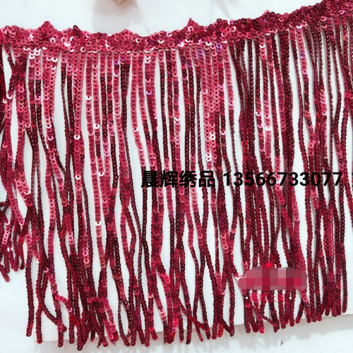 Manufacturer‘s New Simple 17cm Tassel Big Dragon Beard Tassel Fringe Curtain Decoration Long Tassel Lace Customized
