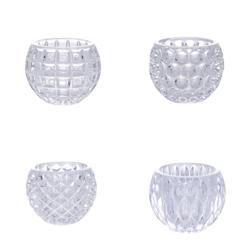 small crystal ball series chuguang glass vase transparent vase flower arrangement hydroponic home decoration