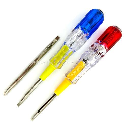 Beliky Dual-Purpose AC Test Pen Electrical Screwdriver Test Pencil AC-Tester Screwdriver Tester