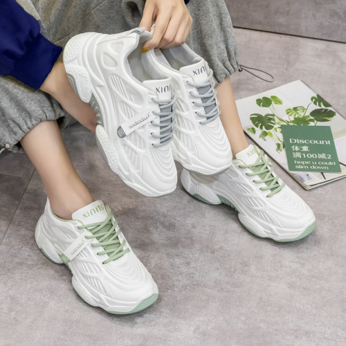 Dad Shoes Women‘s Ins Trendy New Summer Internet Celebrity Versatile Korean Style Breathable Casual Platform Sneakers Women