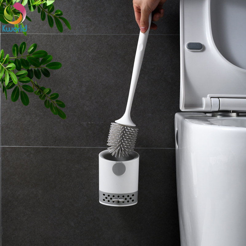 Supply Soft Rubber Toilet Brush Wall Mounted Toilet Cleaning Brush Toilet Brush Toilet Cleaning Brush