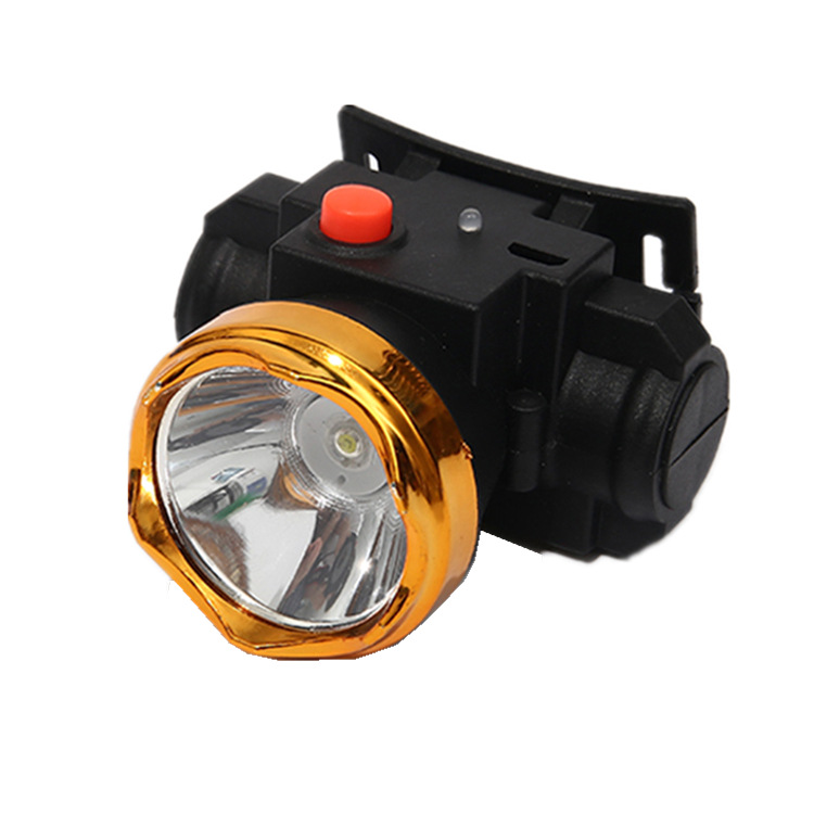 Stall Head-Mounted Long-Range Fishing Headlamp Led Strong Light Lithium Battery Headlamp Outdoor Nig