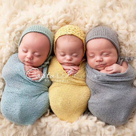 new european and american children photography props studio newborn baby photo wrap elastic wrap yarn wrap cloth