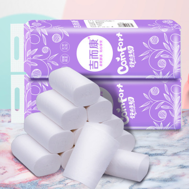 抽纸卷纸批发厂家直销12卷一提家庭实惠装礼品装地推地摊