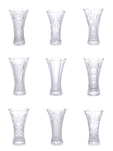 30ds Series Chuguang Glass Vase Transparent Vase Flower Arrangement Hydroponic Home Decoration