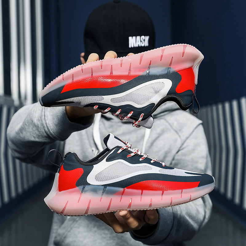 2020 Spring New Sports Shoes Mesh High Frequency Casual Shoe...