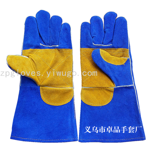 welder gloves 14-inch a- level baolan gatto welding protective gloves