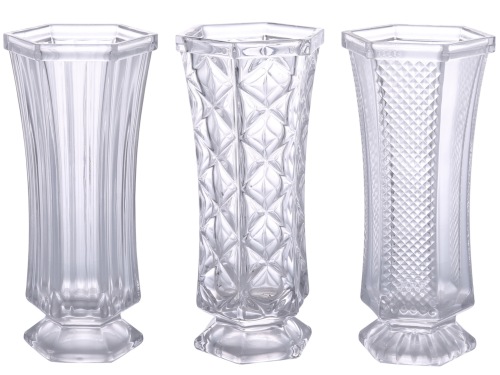 v17814 series chuguang glass vase transparent vase flower arrangement hydroponic home decoration