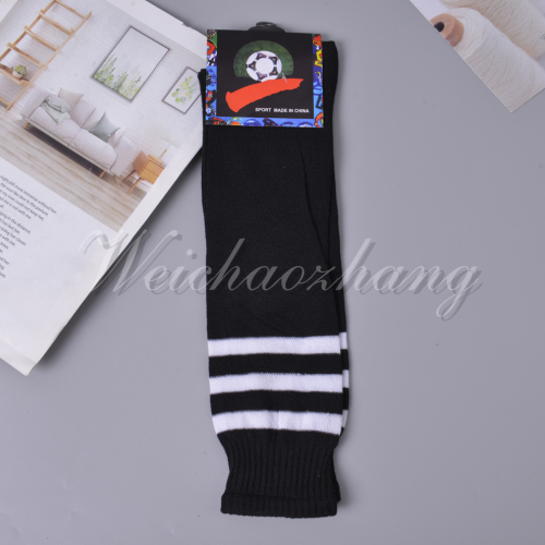 Adult Children Football Game Training Long Tube Socks Wear-Resistant Anti-Fall Leg Protection Long Tube over the Knee Long Football Socks 