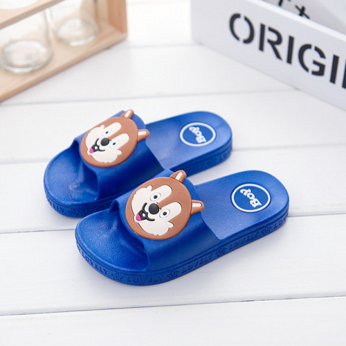 2021 spring and summer children‘s slippers children‘s boys and girls one-word slippers home indoor and outdoor non-slip sandals wholesale