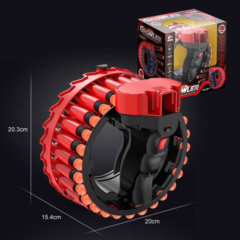 Bracelet Electric Soft Bullet Gun Continuous Hair Sucker Eva...