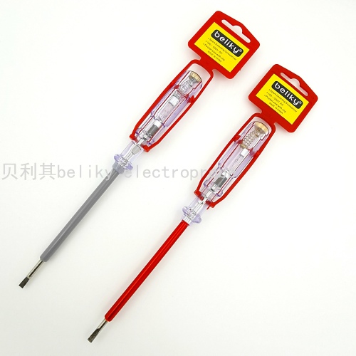 beliky hanging card ac electric pen electric screwdriver test pen ac-tester screwdriver tester