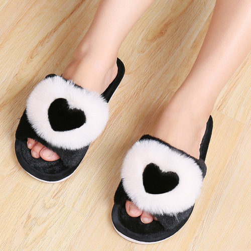 warm non-slip floor slippers cotton slippers japanese style open women‘s autumn and winter home indoor new cotton slippers