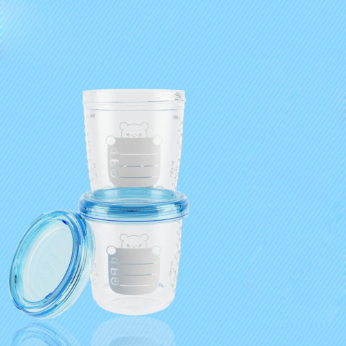 Storage Milk Cup Stackable Breastmilk Bottle Fresh-Keeping Storage Leak-Proof Complementary Food Cup Can Be Connected with Breast Pump Breast Milk Storage Oem