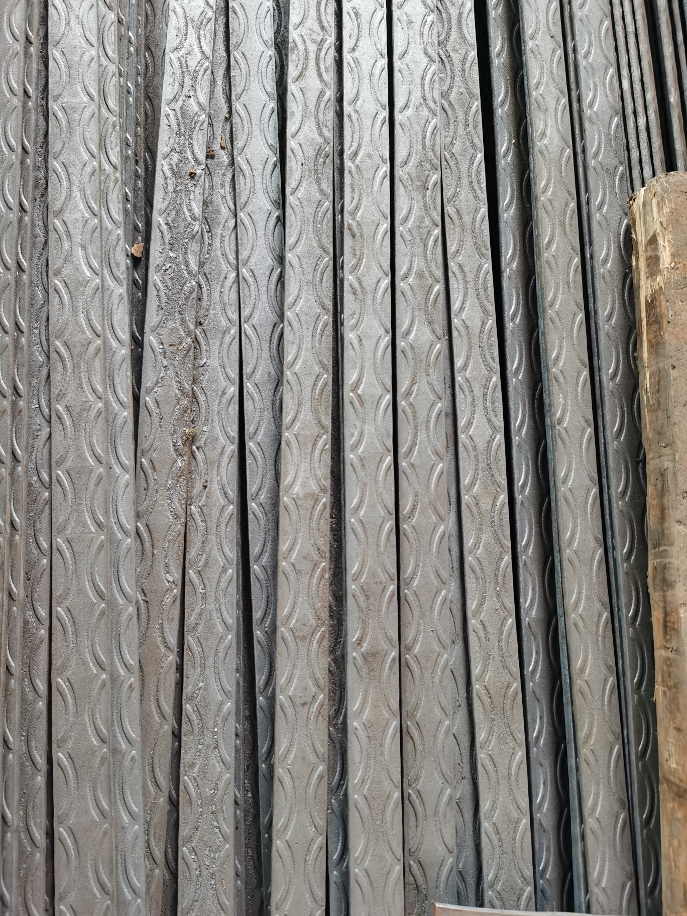 铁艺材料 压花方钢 压花扁铁