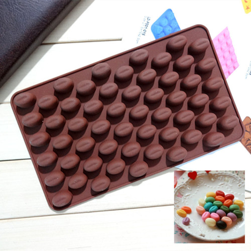 spot wholesale mini chocolate bean chocolate mold jelly pudding soap mold ice tray mold easy demoulding
