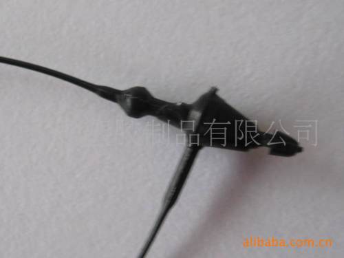 Hand Needle Snap Fastener Needle-like Fastener Pp Hand Needle Black Plastic Hand Needle Tag Trademark Special