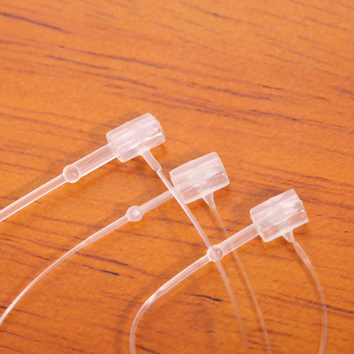 24 inch pp transparent hand needle transparent plastic female buckle luggage drawstring and factory customized wholesale