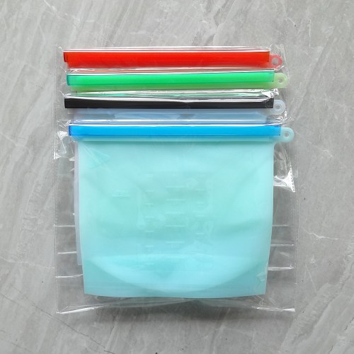 Spot Supply 1500ml Silica Gel Freshness Protection Package Vacuum Food Packing Ziplock Bag Soup Frozen Food Buggy Bag