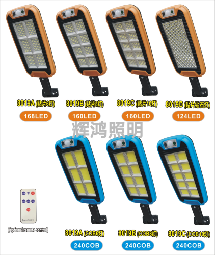 Amazon Cross-Border E-Commerce New Solar Wall Lamp， Solar Garden Lamp， Solar Induction Lamp