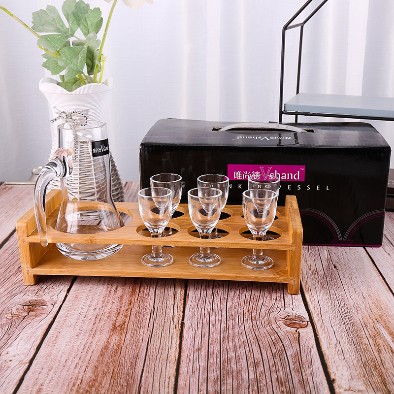 Wholesale Weishangde Lead-Free Spirit Glass Beautiful Wine S...